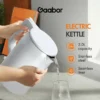 Gaabor 2L Kettle Smart Temperature Detect Automatic Power Off Fast Heating