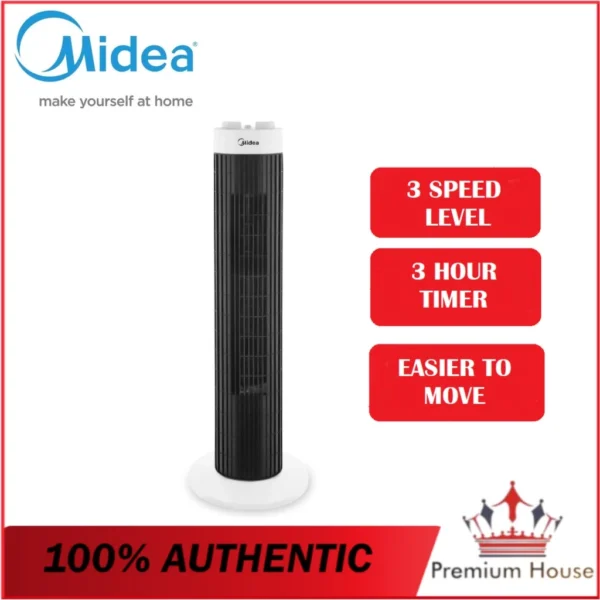 sg-11134201-22120-rkbg1qcqhmkv63 Midea MTF-101K 3 Speed Level Tower Fan