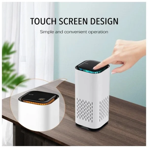 HEPA Air Purifier with Auto Smoke Detection